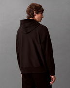 Cavin Klein Jeans - Premium Terry Monogram Hoodie - Nero