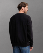 Calvin Klein Jeans - Premium Terry Monologo Sweat - Nero