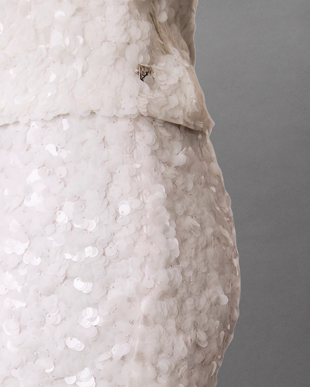 Cavin Klein Jeans - Sequin Cami Top - Bianco