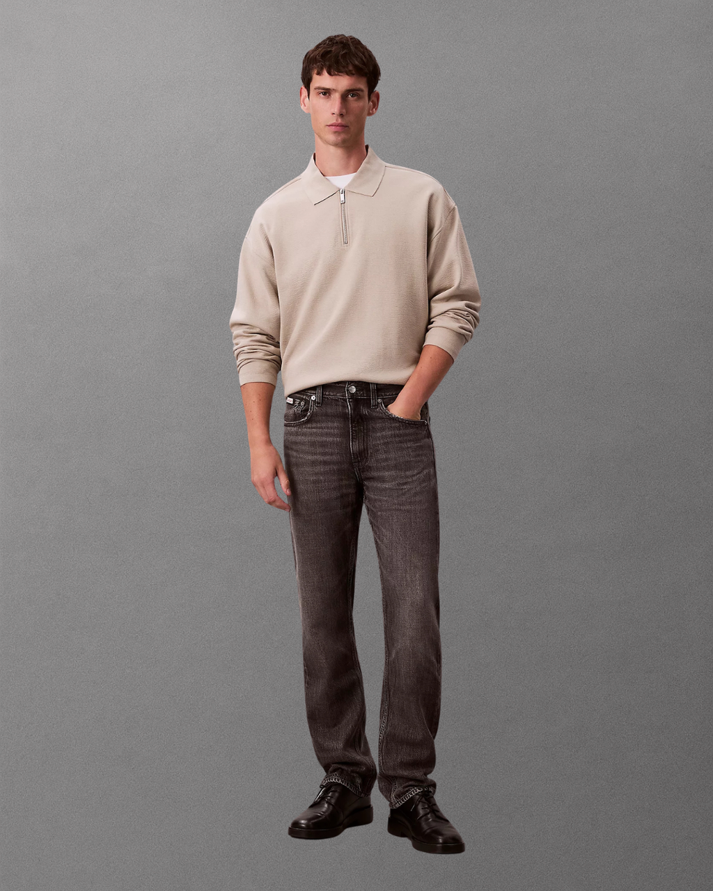 Calvin Klein Jeans - 90S Straight Meterorite Tencel Jean - Meterorite