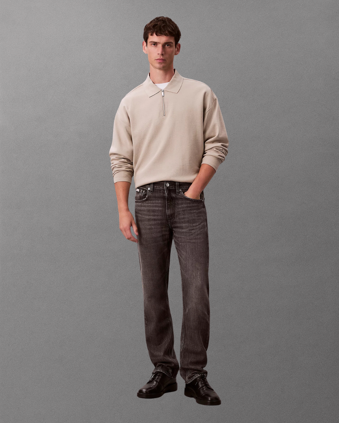Calvin Klein Jeans - 90S Straight Meterorite Tencel Jean - Meterorite