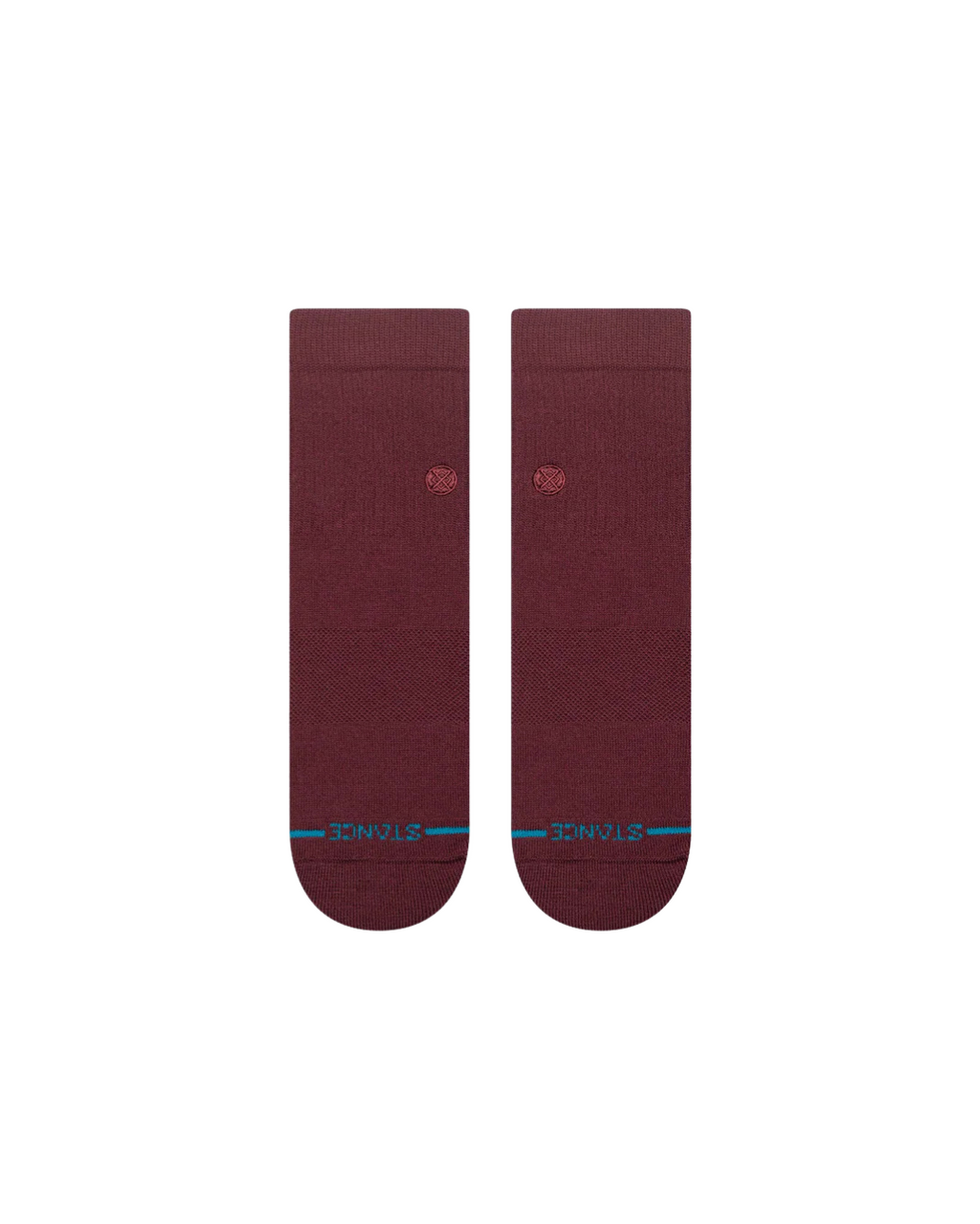 Stance - Icon Quarter - Wine
