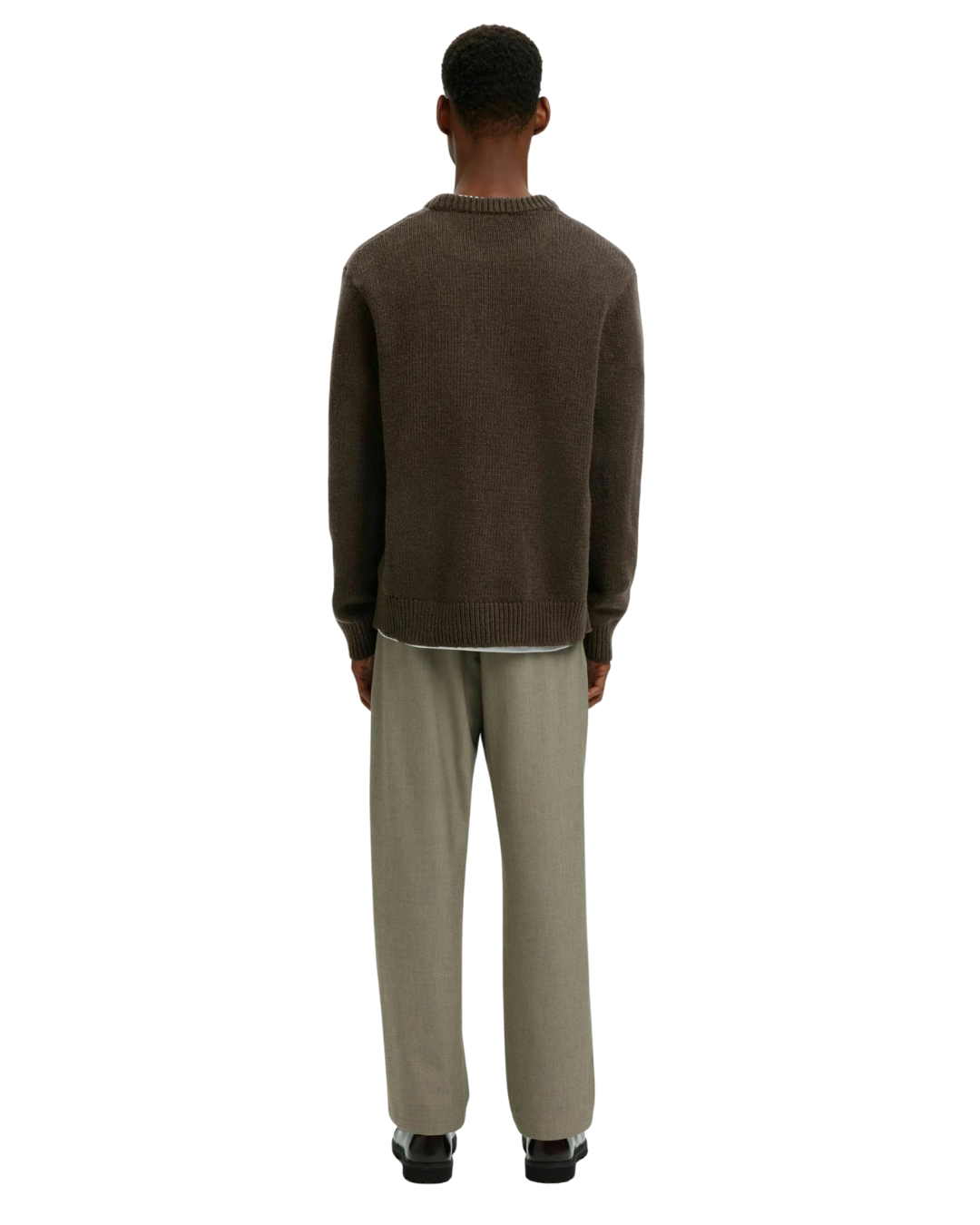 Selected Homme - Slhcody LS Knit Relaxed Crew Neck Noos - Moro