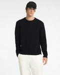 Selected Homme - Slhcody LS Knit Relaxed Crew Neck Noos - Nero