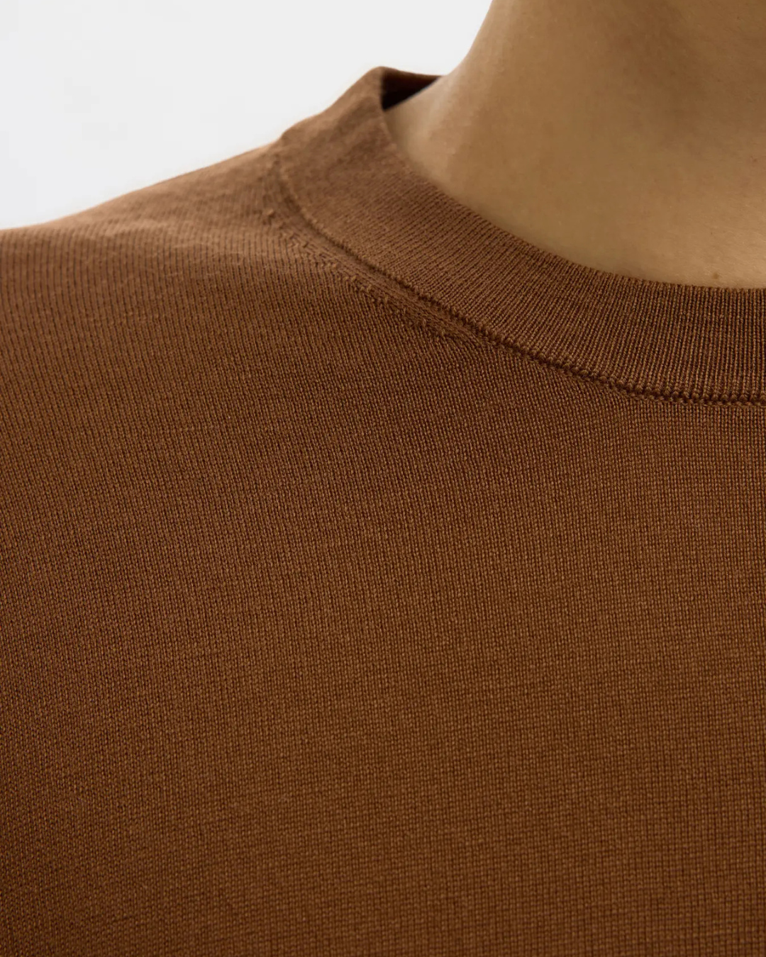 Selected Homme - Slhtray LS Knit Merino Crew Neck Noos - Soft Silt