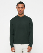 Selected Homme - Slhteller FN Relaxed Crew Neck Noos - Verde