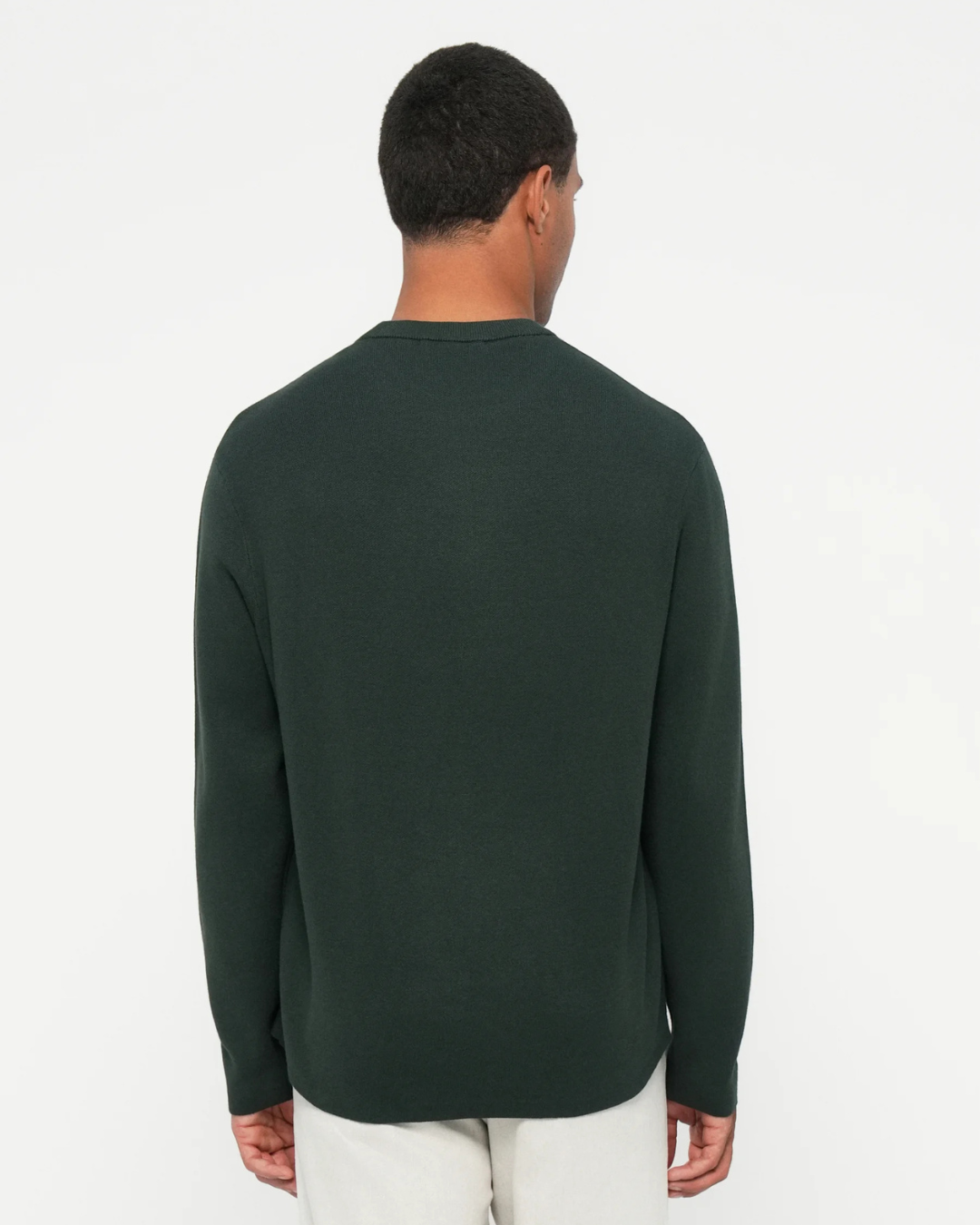Selected Homme - Slhteller FN Relaxed Crew Neck Noos - Verde