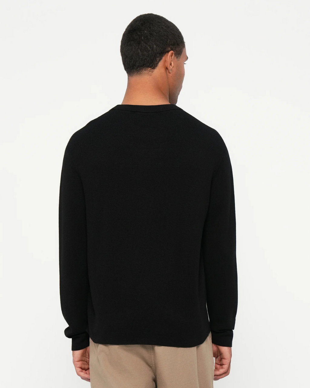 Selected Homme - Slhteller FN Relaxed Crew Neck - Nero