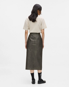 Karl Lagerfeld Jeans - Klj Distressed PU Skirt - Nero