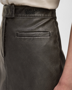 Karl Lagerfeld Jeans - Klj Distressed PU Skirt - Nero