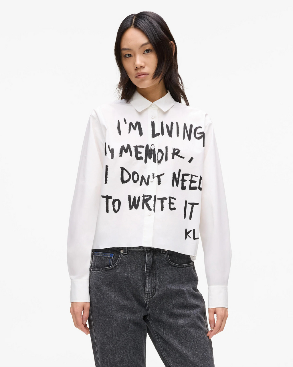 Karl Lagerfeld Jeans - Klj Karl Woven Shirt - Bianco