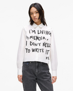 Karl Lagerfeld Jeans - Klj Karl Woven Shirt - Bianco