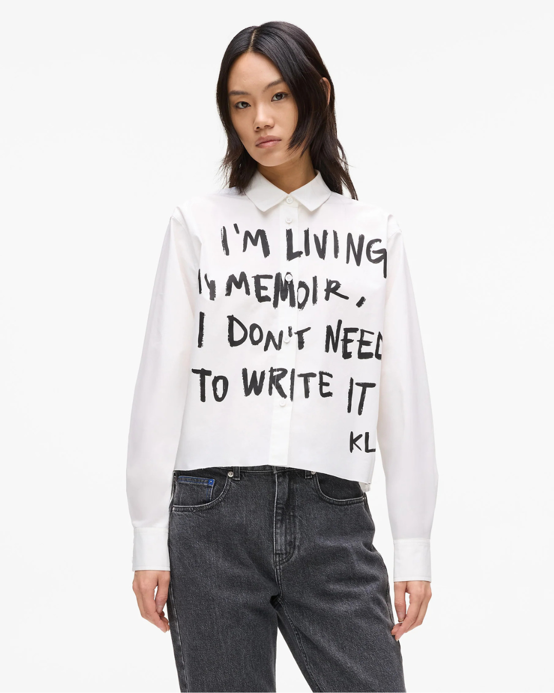 Karl Lagerfeld Jeans - Klj Karl Woven Shirt - Bianco