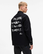 Karl Lagerfeld Jeans - Klj Karlism Overshirt - Nero