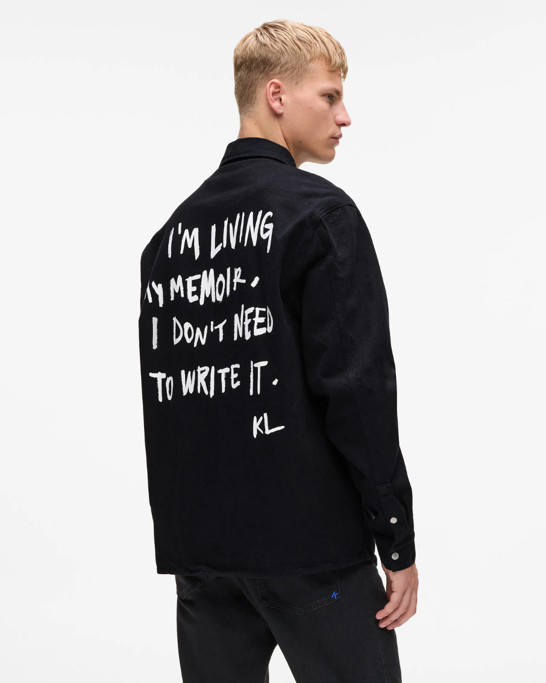 Karl Lagerfeld Jeans - Klj Karlism Overshirt - Nero