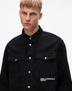 Karl Lagerfeld Jeans - Klj Karlism Overshirt - Nero