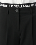 Karl Lagerfeld Jeans - Klj Logo Waistband Pant - Nero