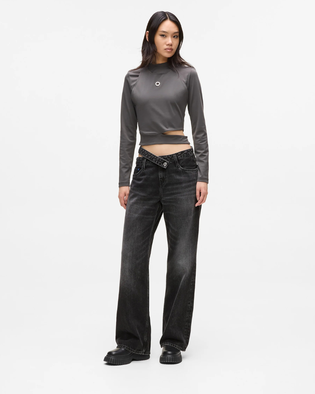 Karl Lagerfeld Jeans - Klj MR Relaxed WB Denim - Nero