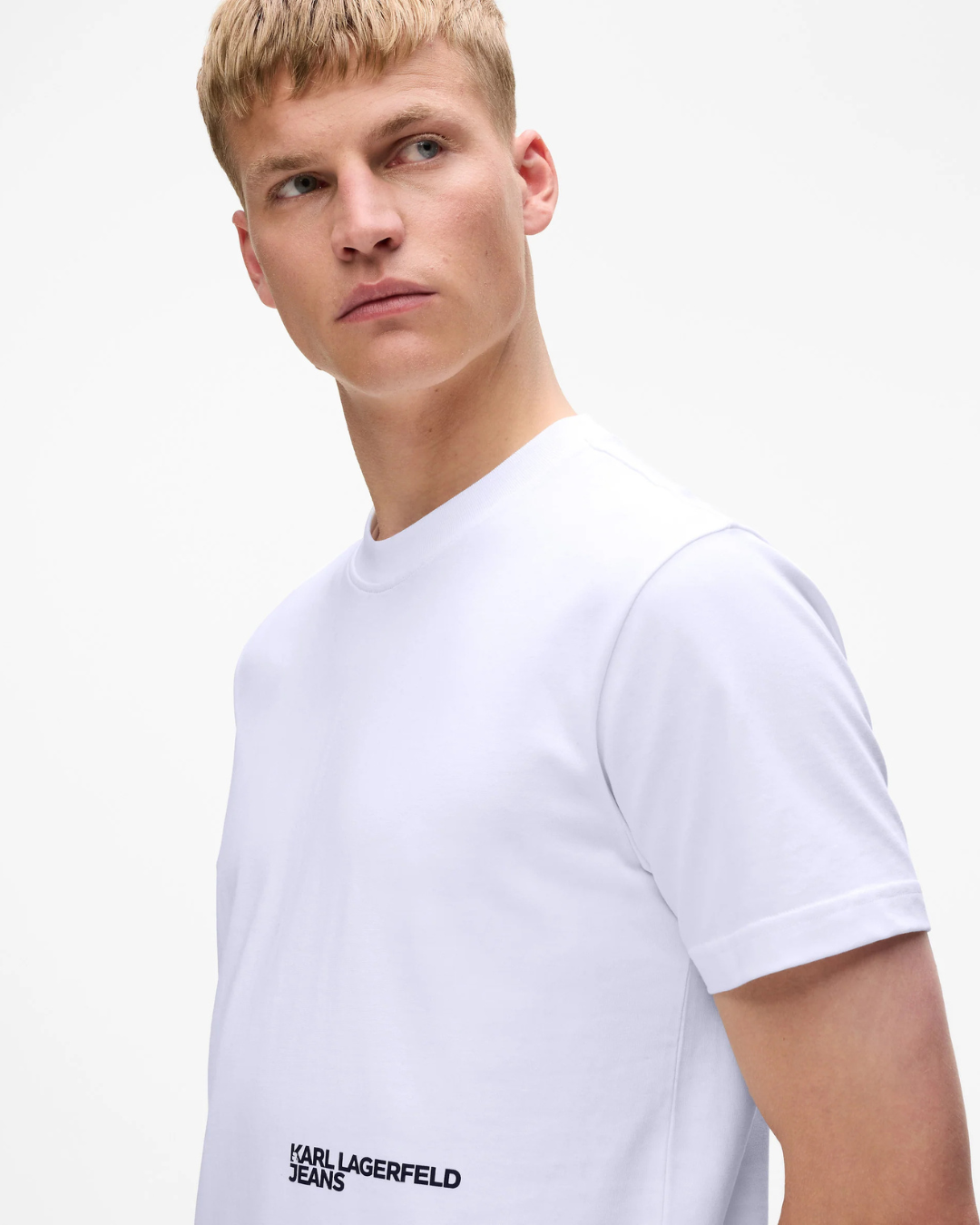 Karl Lagerfeld Jeans - Klj Reg Karlism Tee - Bianco