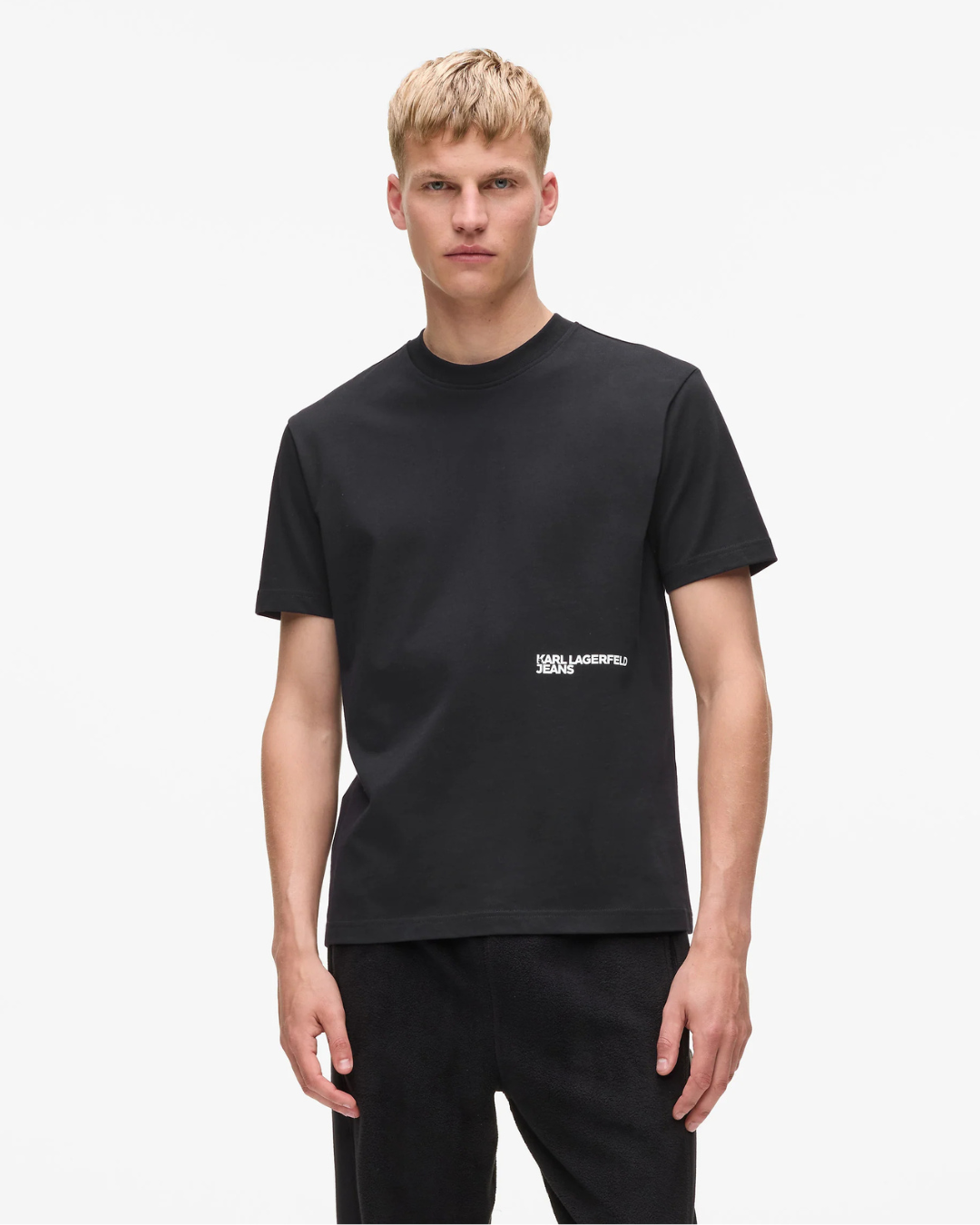 Karl Lagerfeld Jeans - Klj Reg Karlism Tee - Nero