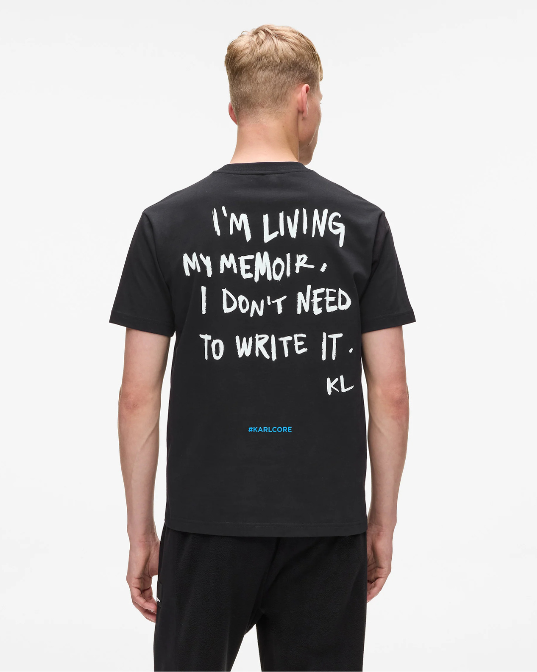 Karl Lagerfeld Jeans - Klj Reg Karlism Tee - Nero