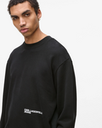 Karl Lagerfeld Jeans - Klj Relaxed Karl Face Sweat - Nero