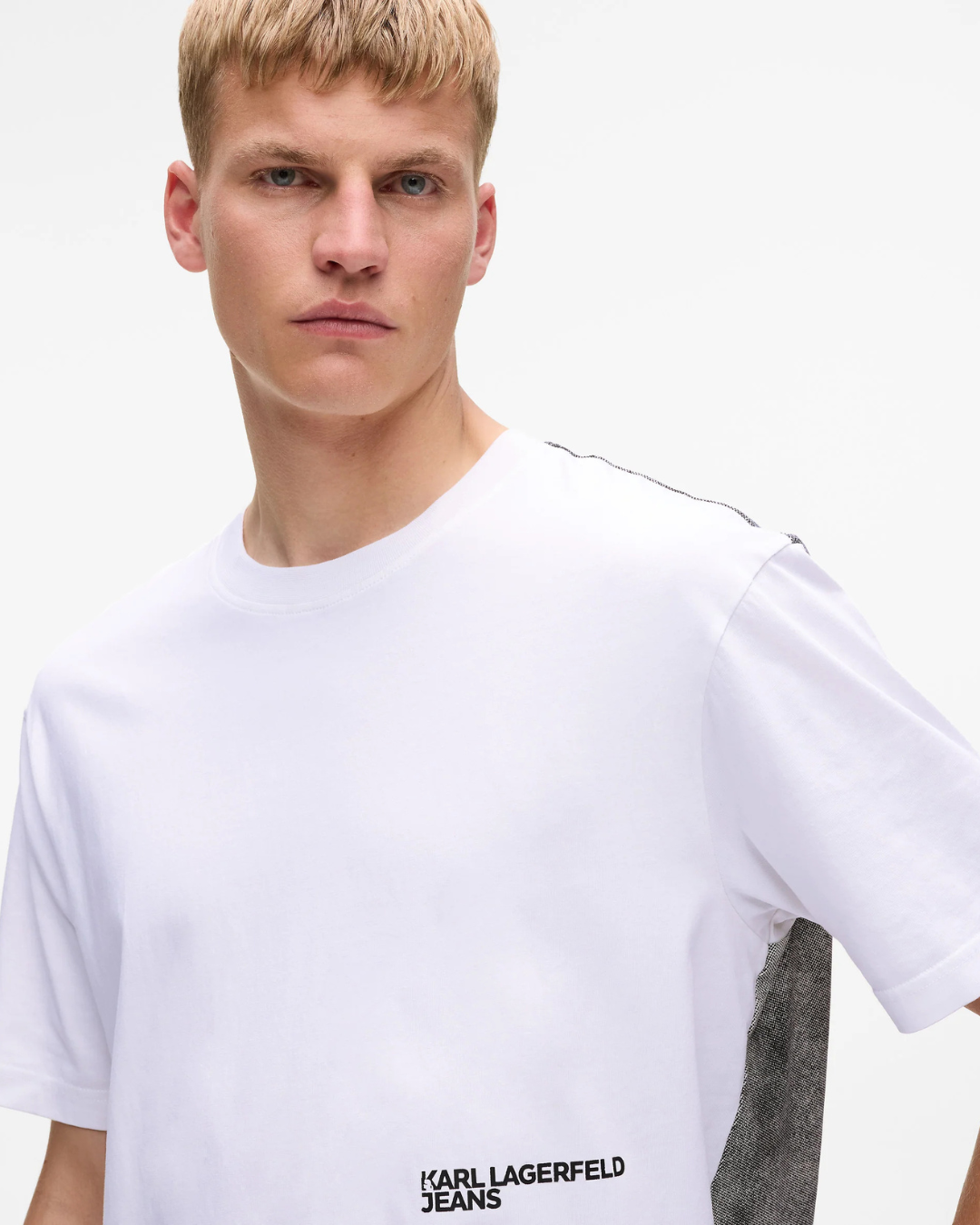 Karl Lagerfeld Jeans - Klj Relaxed Karl Face Tee - Bianco