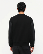 Karl Lagerfeld Jeans - Klj Relaxed Mixed Sweat - Nero