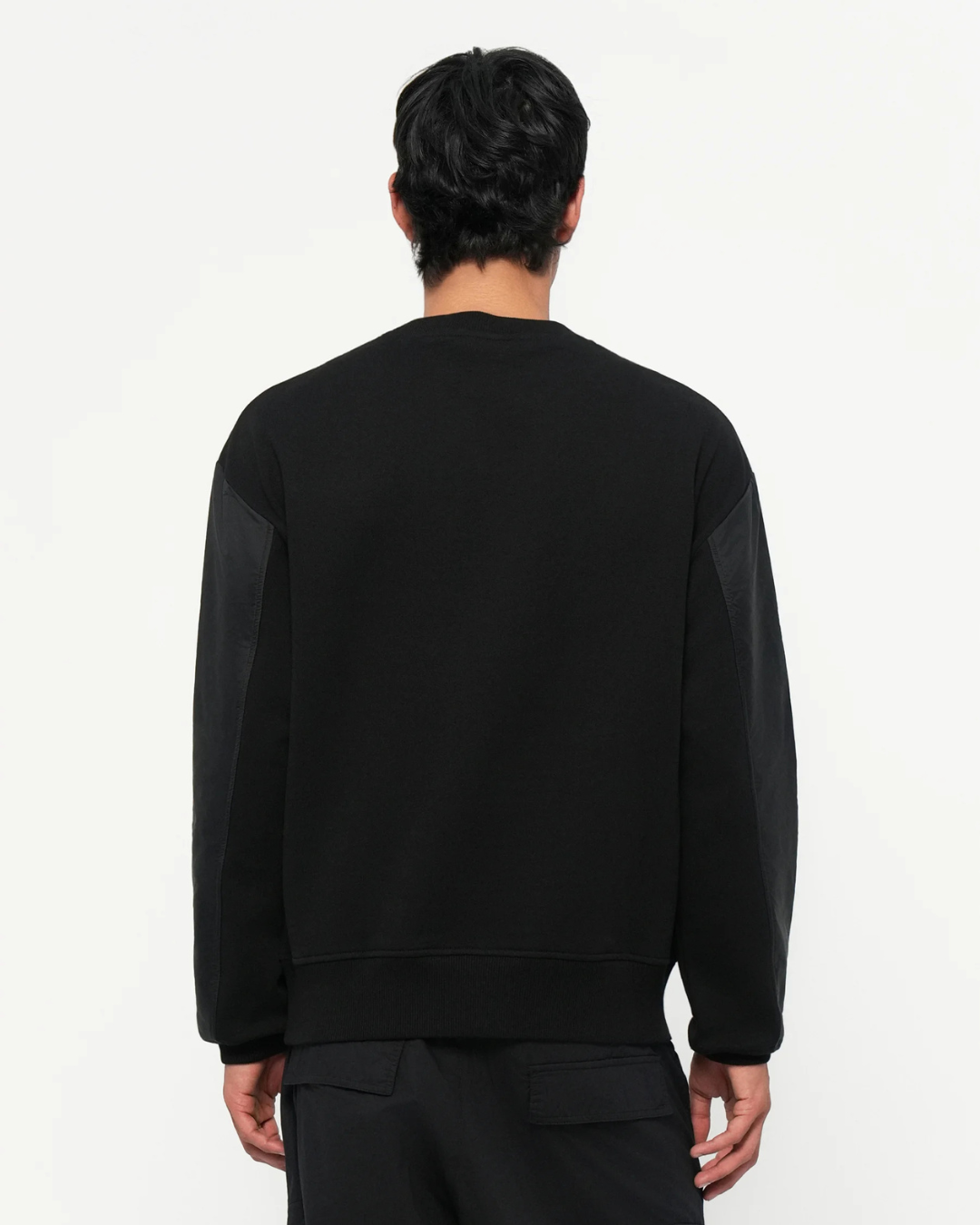 Karl Lagerfeld Jeans - Klj Relaxed Mixed Sweat - Nero