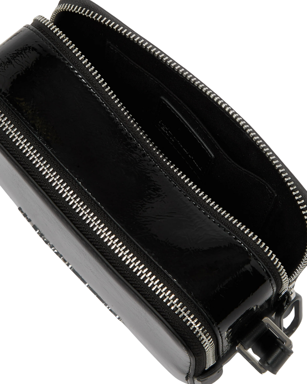 Karl Lagerfeld Jeans - Klj Metal Logo Camera Bag Shiny - Nero