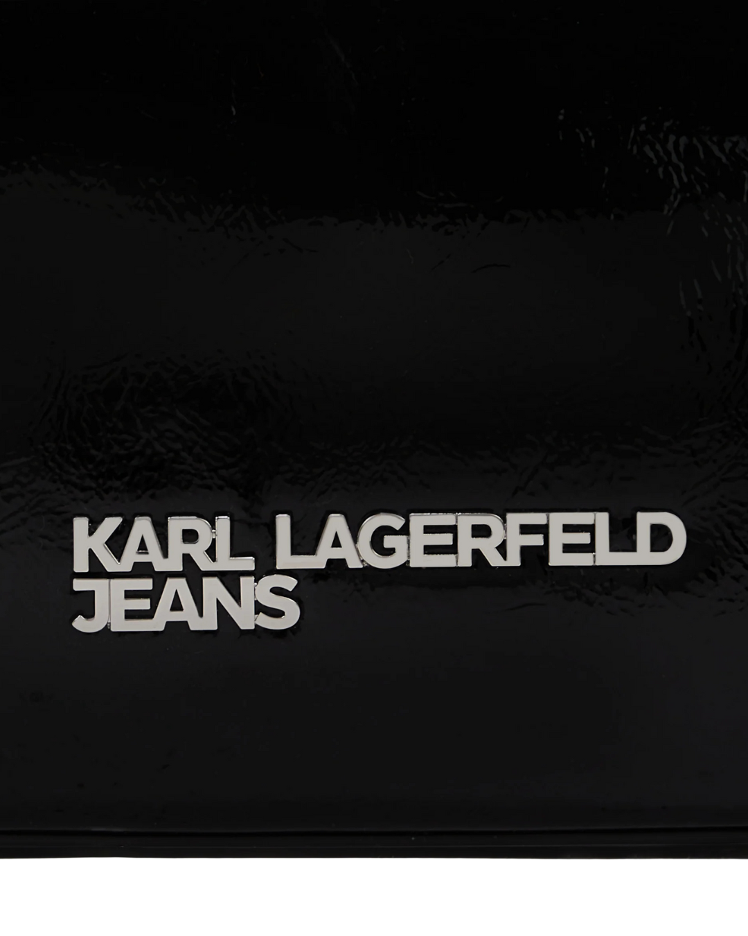 Karl Lagerfeld Jeans - Klj Metal Logo Shb Shiny - Nero