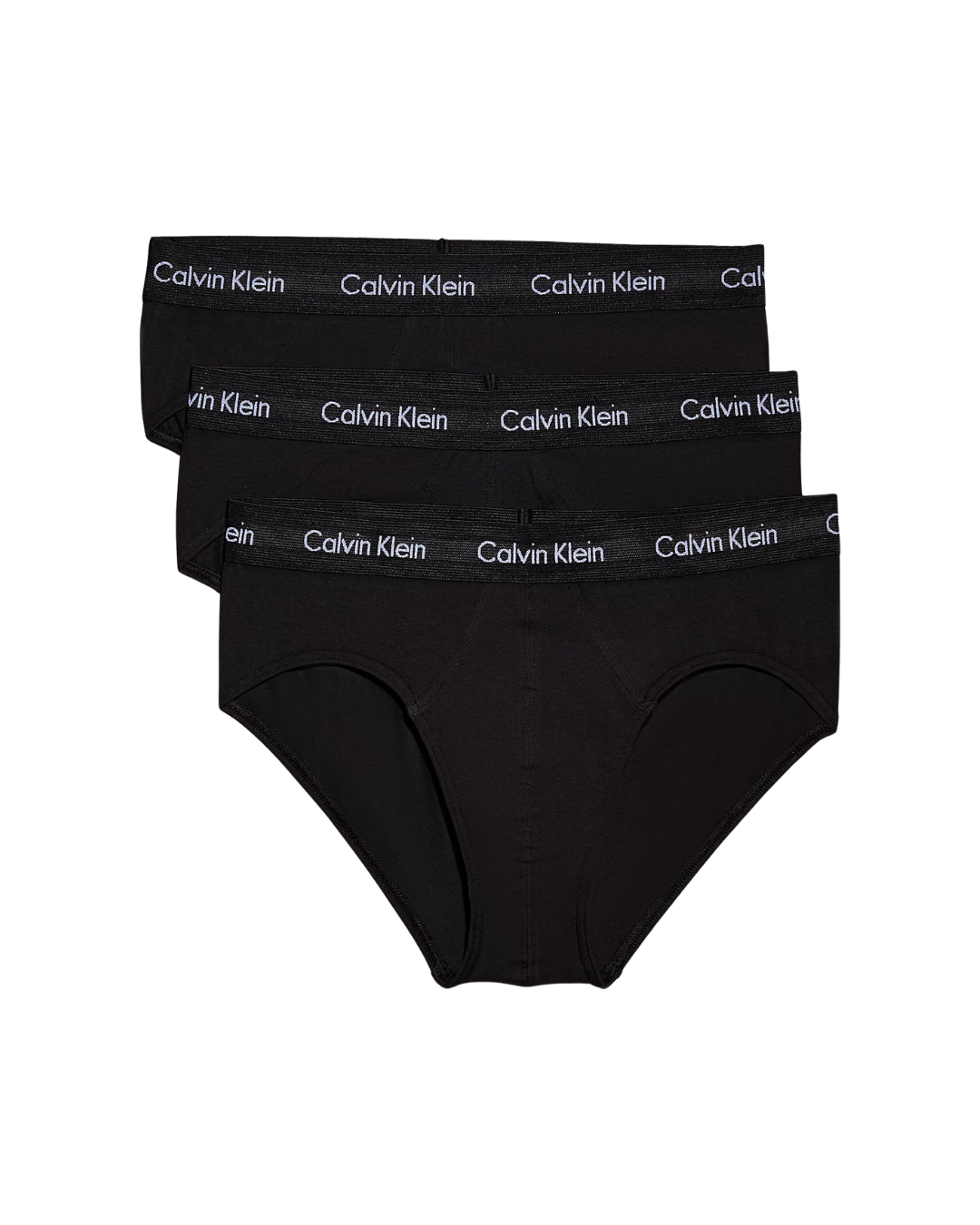 Calvin Klein - Hip Brief 3 PK - Nero