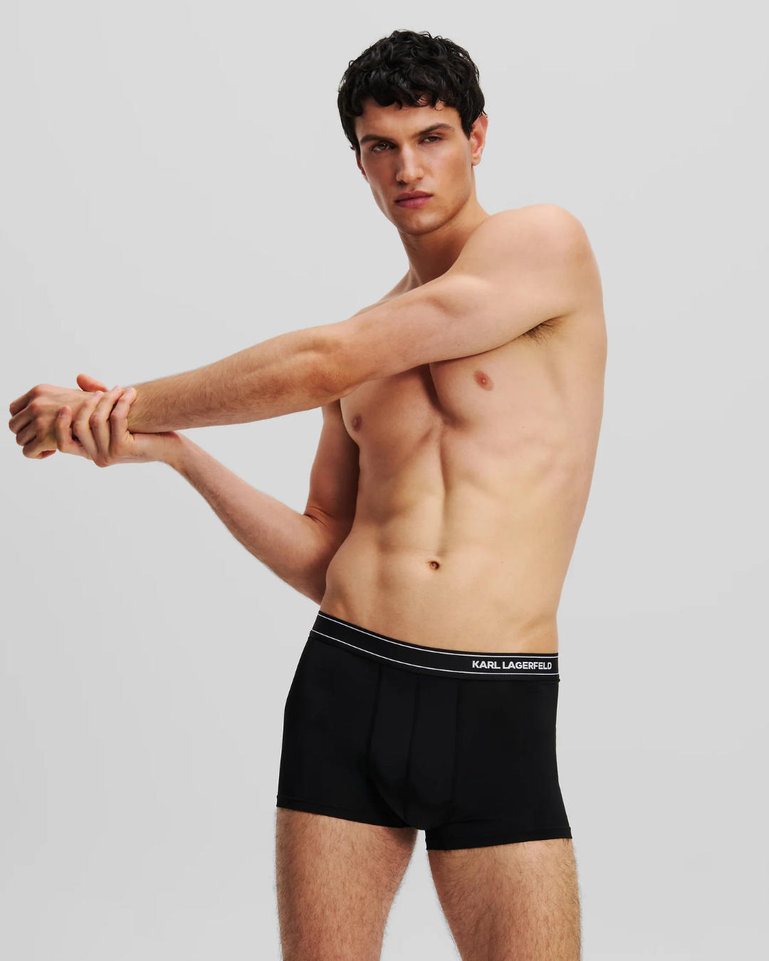 Karl Lagerfeld Jeans - Stripe Logo Micro Trunk (3P) - Nero