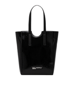 Karl Lagerfeld Jeans - Klj Metal Logo Tote Shiny - Nero