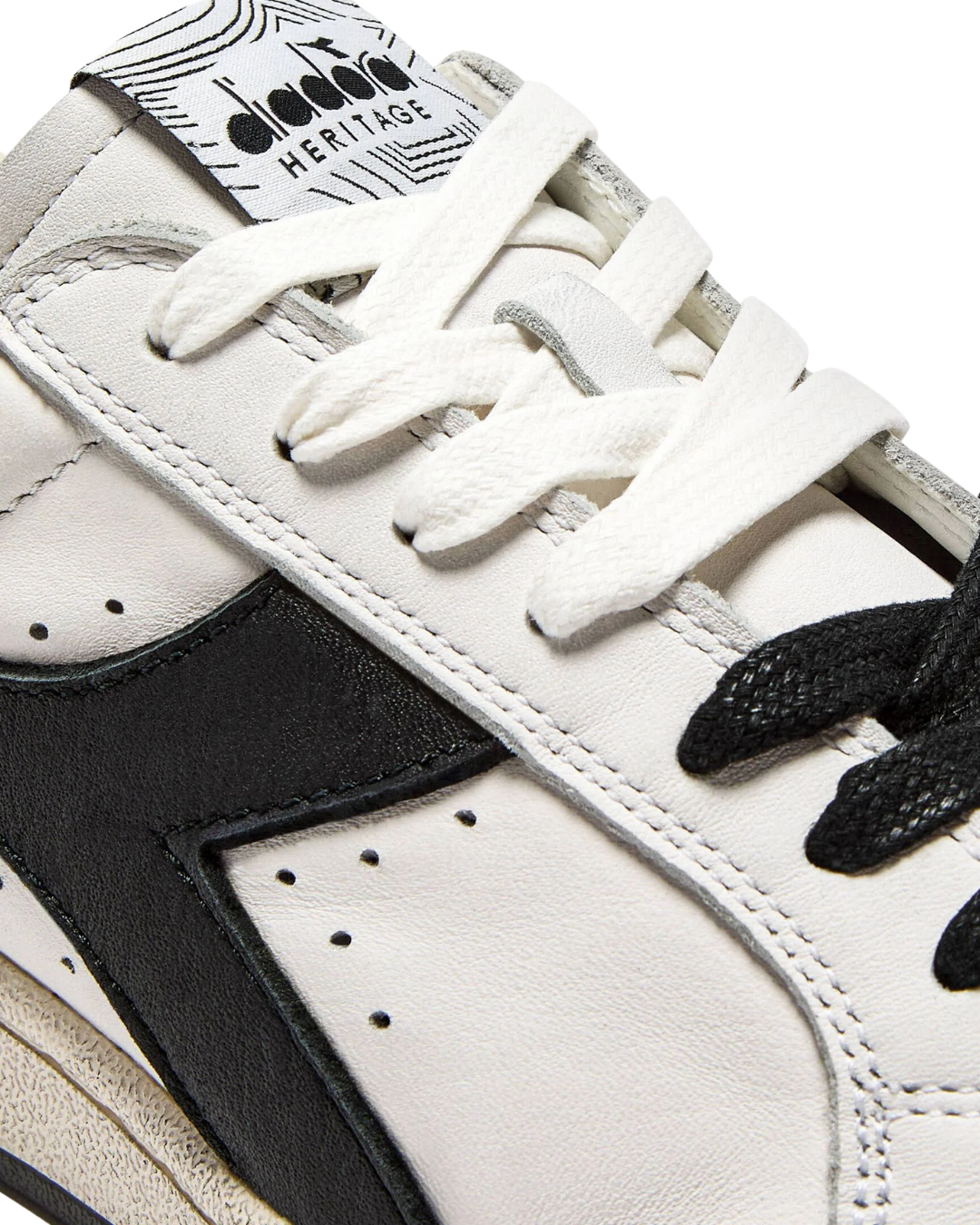 Diadora Heritage - Prestige Used - Bianco e Nero