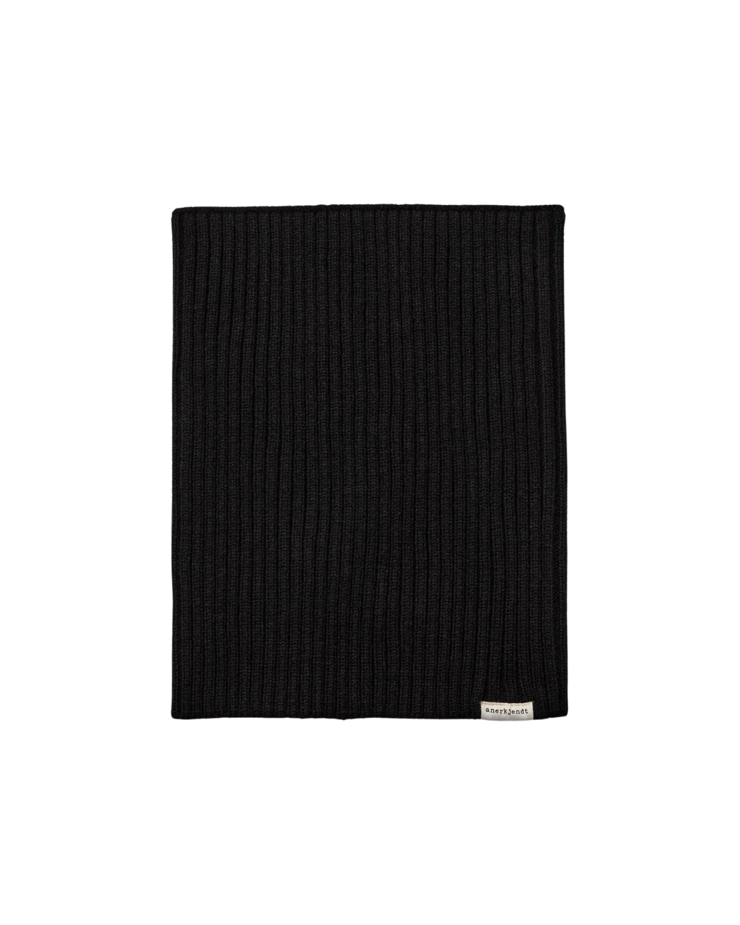 Anerkjendt - Aklauge Merino Neck Warmer - Nero