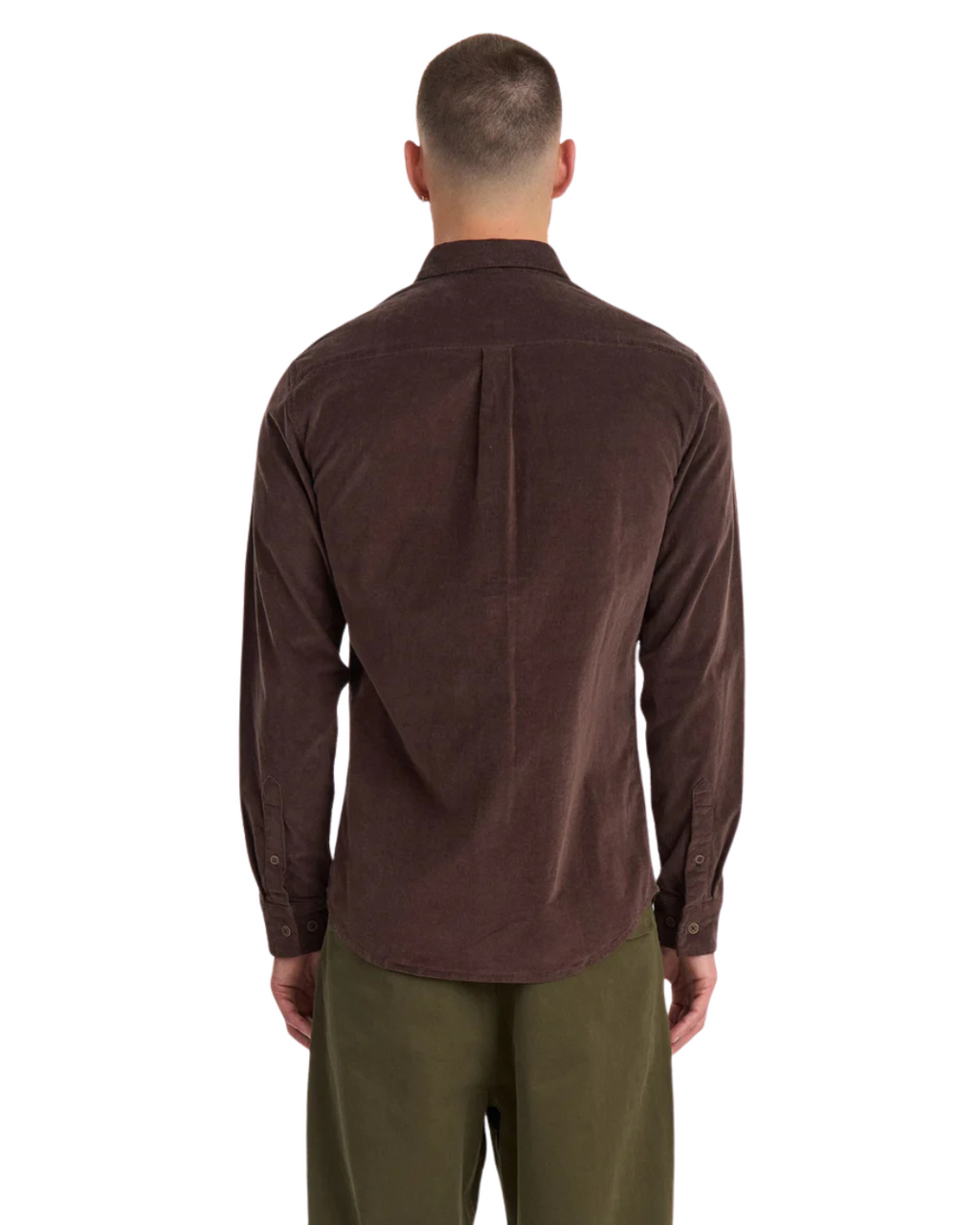 Anerkjendt - Akleif Solid Cord Shirt - Testa Di Moro