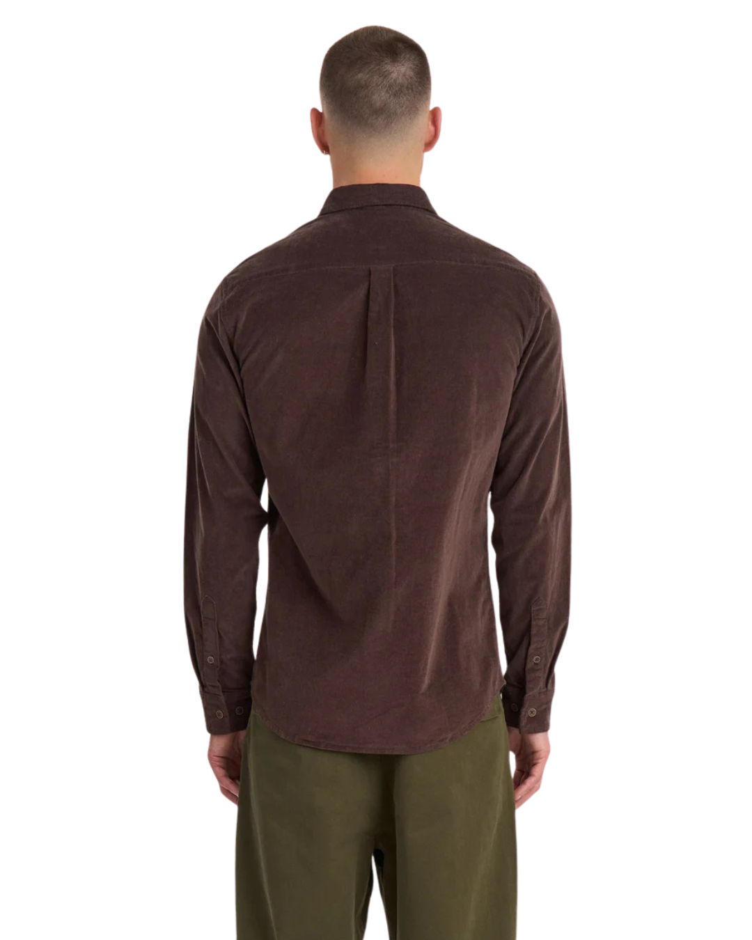 Anerkjendt - Akleif Solid Cord Shirt - Testa Di Moro