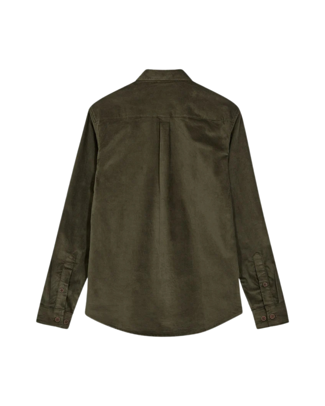 Anerkjendt - Akleif Solid Cord Shirt - Verde