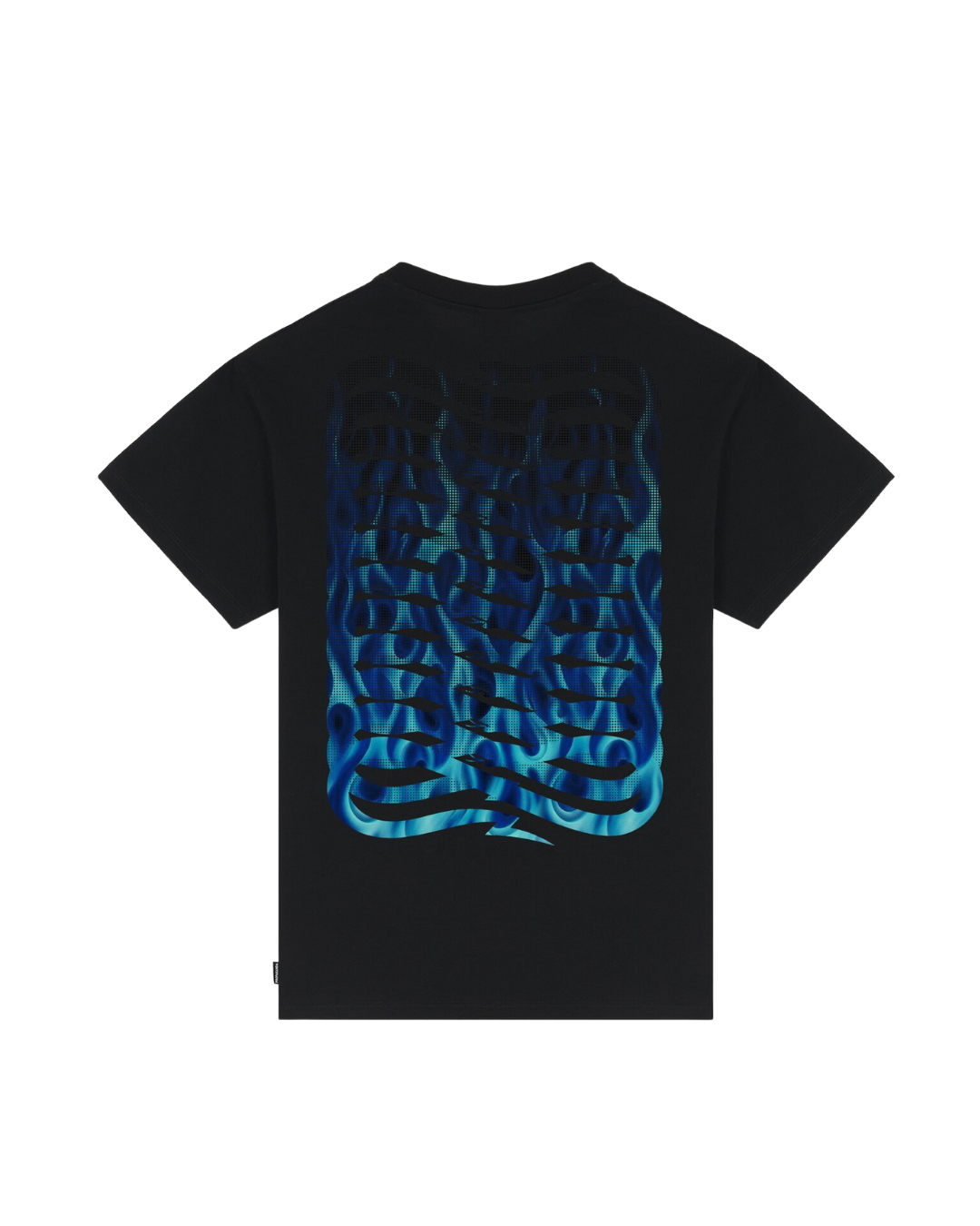 Propaganda - T-Shirt M/M Ribs Flame - Nero