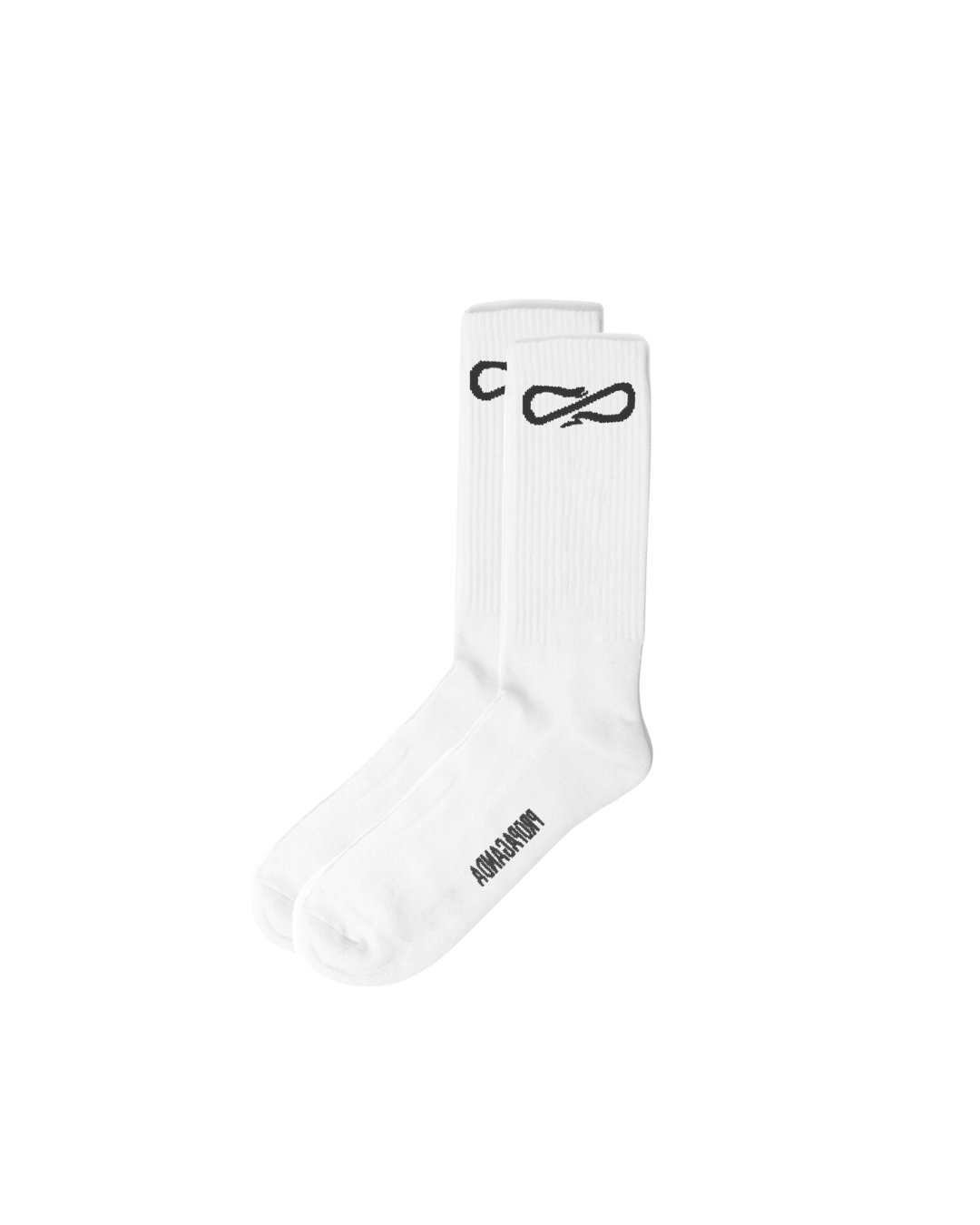 Propaganda - Socks Logo - Bianco