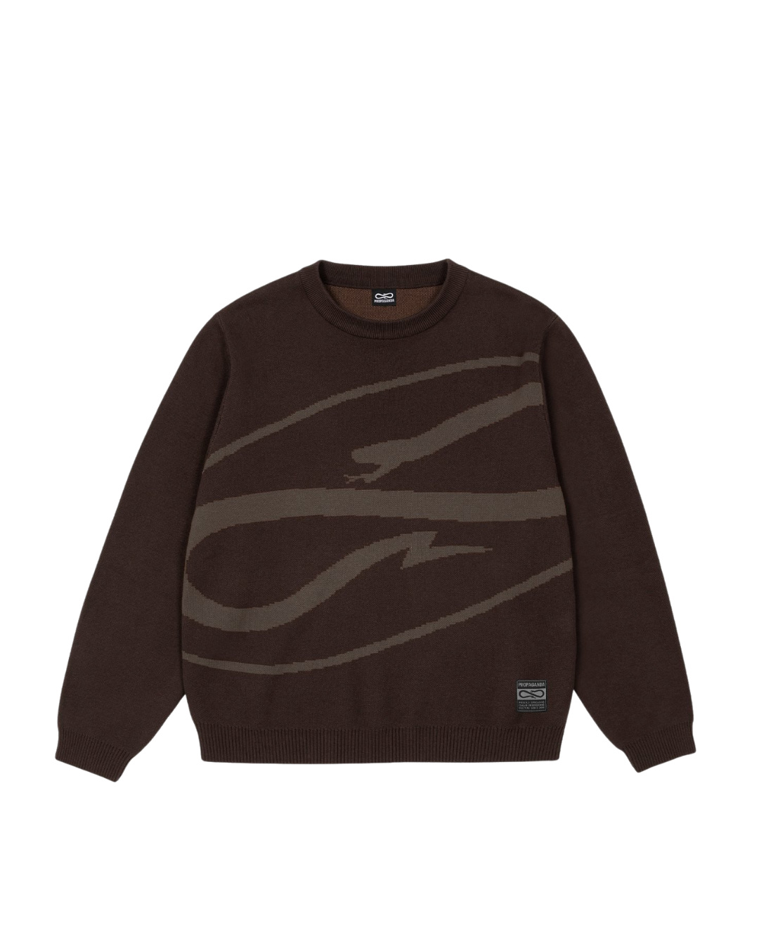 Propaganda - Knitwear Logo Atom - Brown