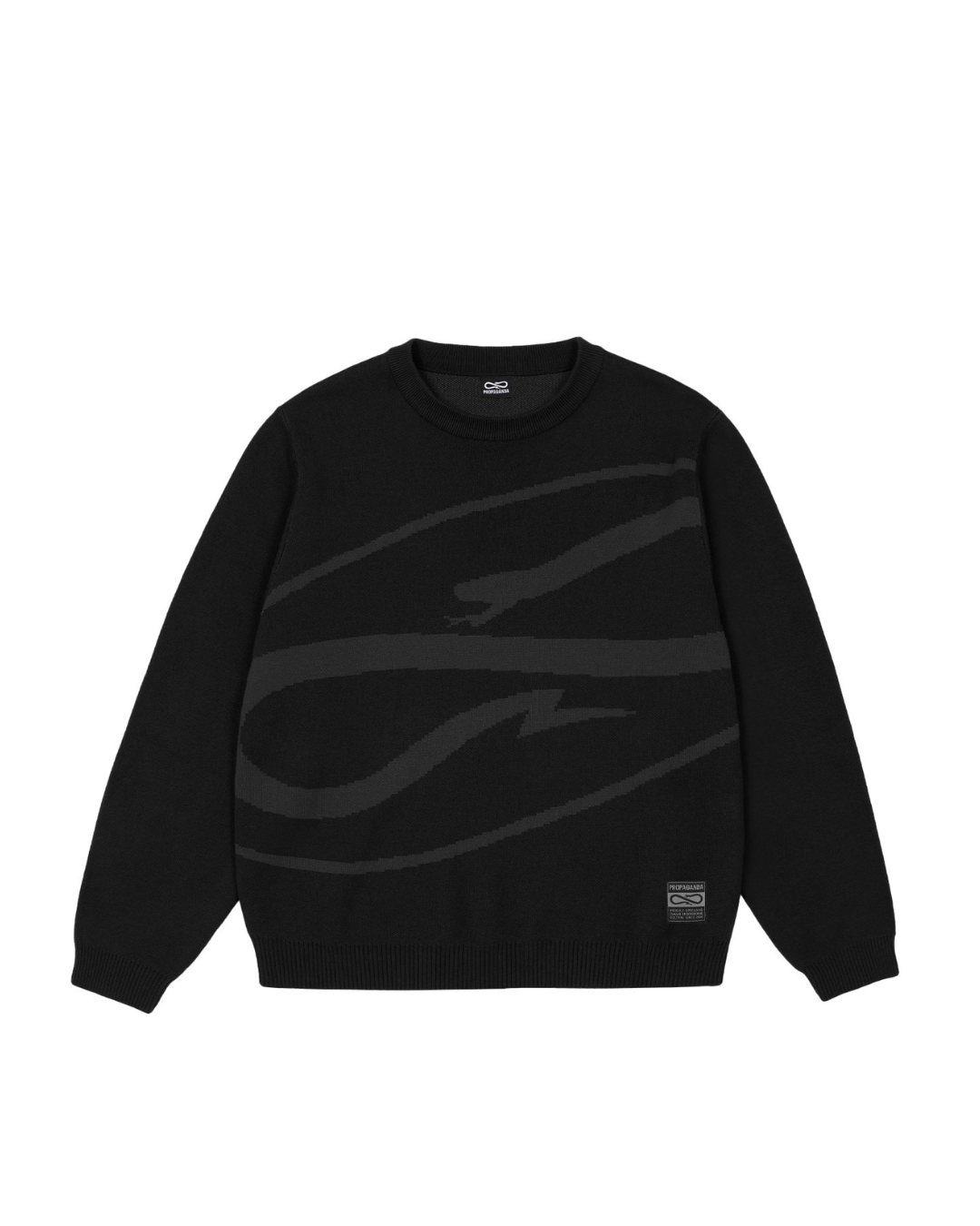 Propaganda - Knitwear Logo Atom - Nero