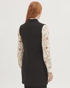Nice Things - Melange Structured Vest - Grigio
