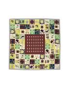 Nice Things - "Dutch Tiles" Scarf - Chestnut