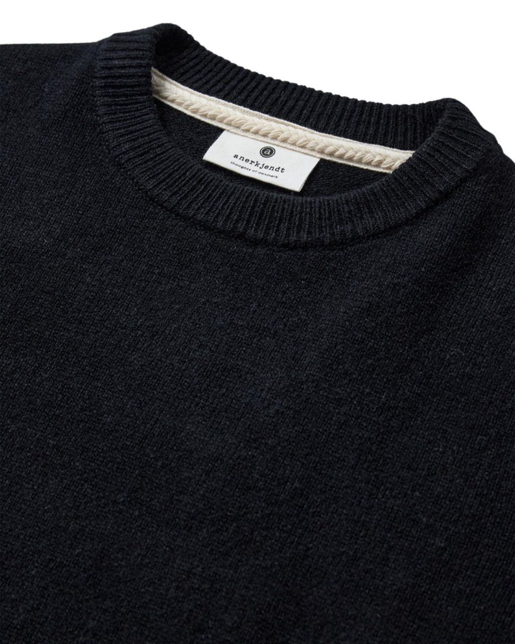 Anerkjendt - Akrico Lambswool Knit - Nero