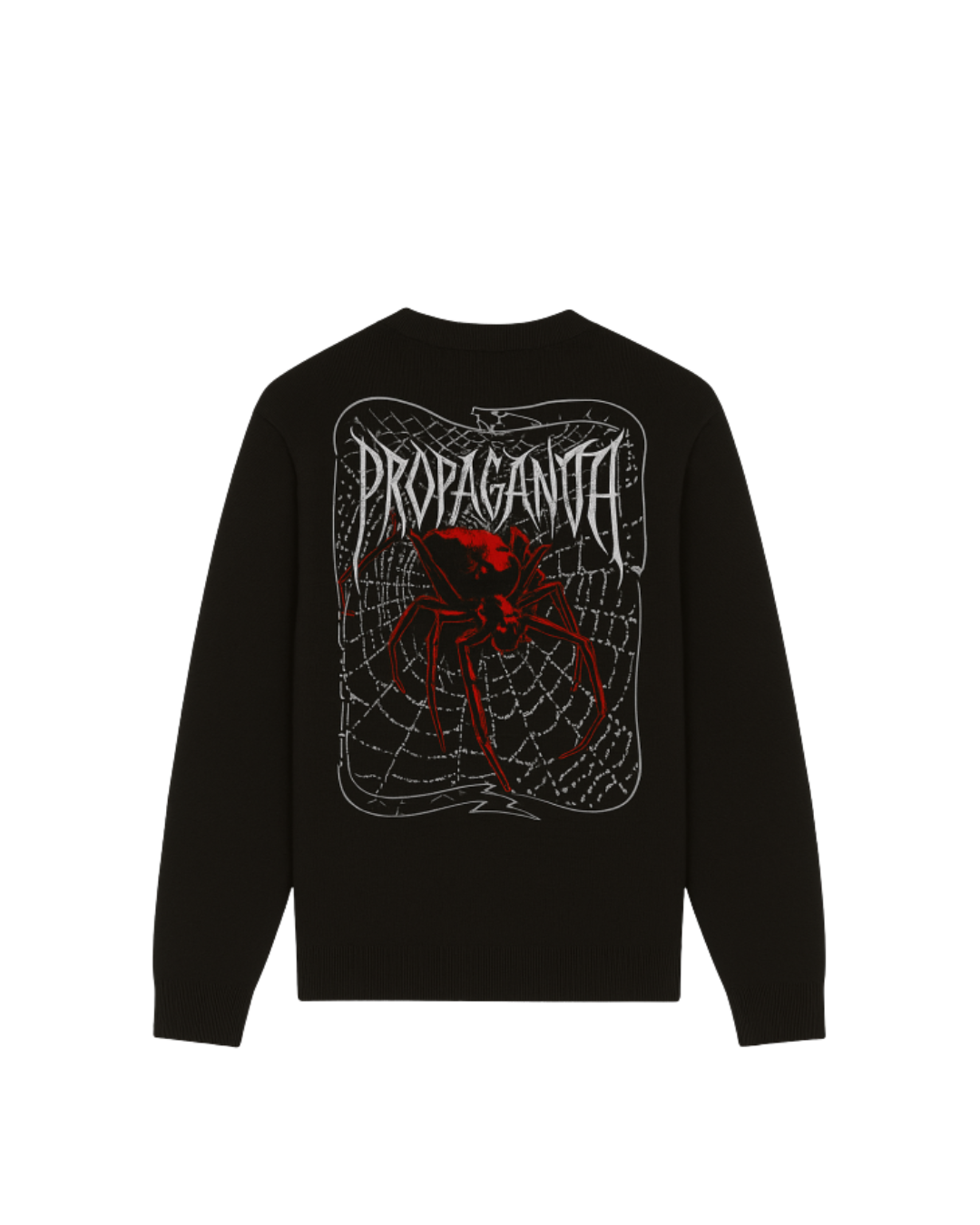 Propaganda - Knitwear Ribs Spider - Nero