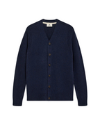 Anerkjendt - Aksvend Lambswool Cardigan - Blu