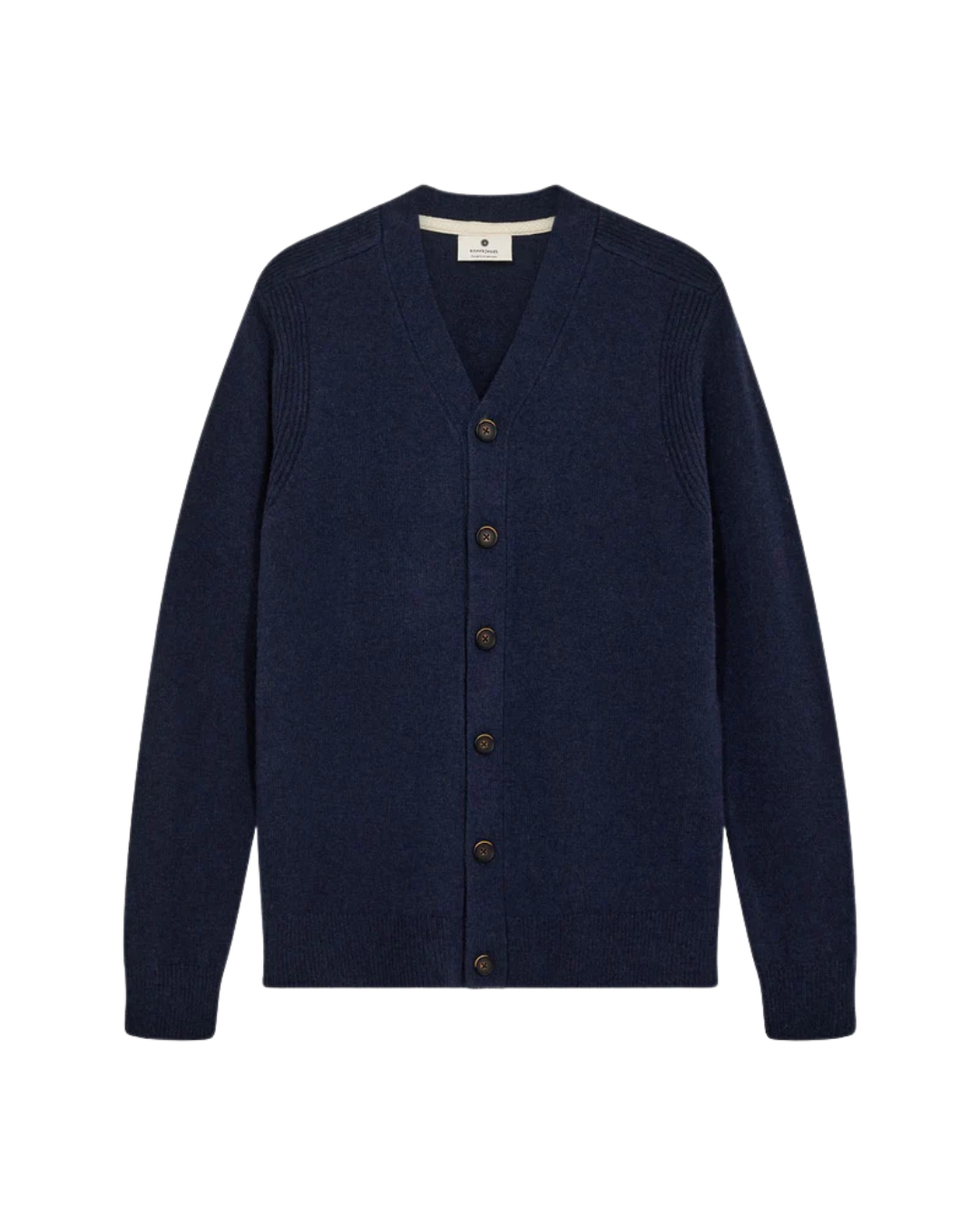 Anerkjendt - Aksvend Lambswool Cardigan - Blu