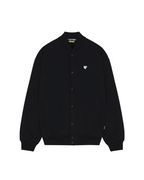Iuter - Heart Logo Varsity Sweater - Nero